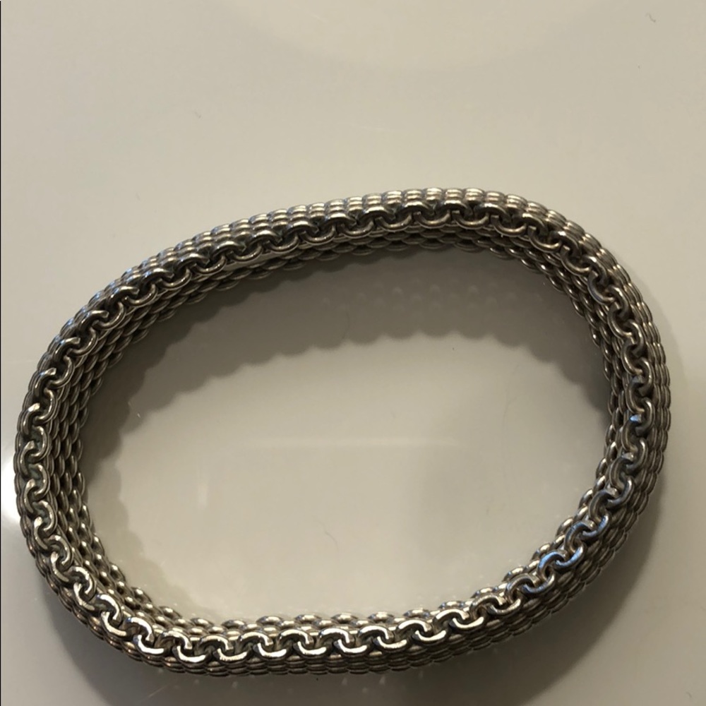 Tiffany  Chain Link Cuff Bracelet